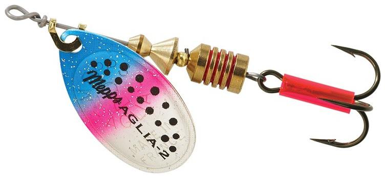MEPPS 1/6 AGLIA SPINNER  RAINBOW TROUT