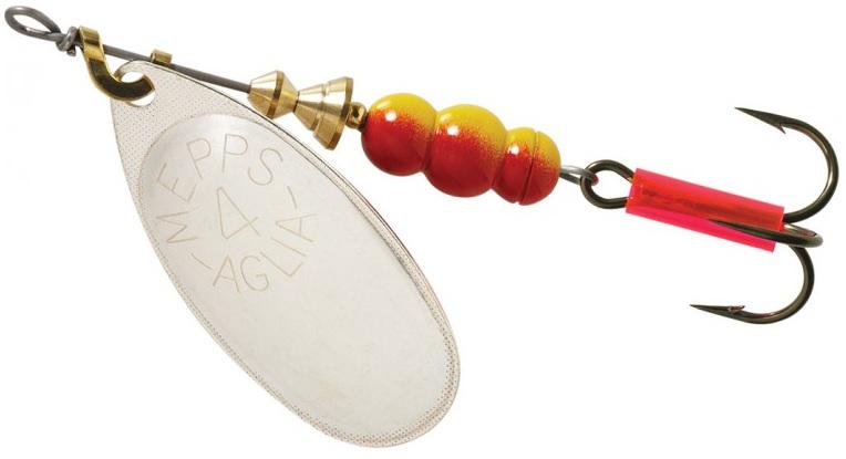 MEPPS 1/3 AGLIA SPINNER  SILVER