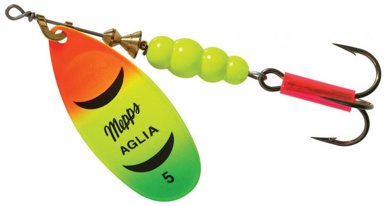 MEPPS 1/2 AGLIA SPINNER  HOT-FIRETIGER