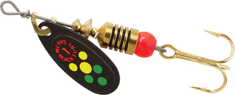 MEPPS 1/8 BLACKFURY  HOT FIRETIGER DOT