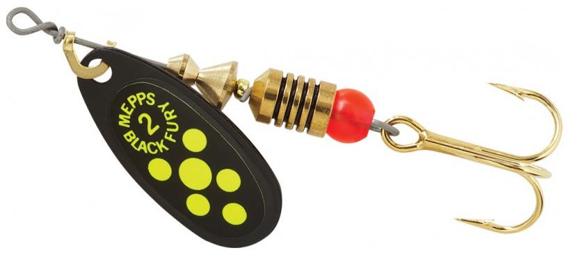 MEPPS 1/6 BLACKFURY  CHARTRUESE/DOT