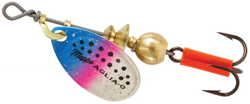 MEPPS 1/12 AGLIA SPINNER  RAINBOW TROUT
