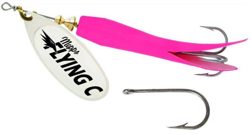 MEPP 5/8 FLYING C TREB/SGL HOT-PK/SILVER - Gunarama