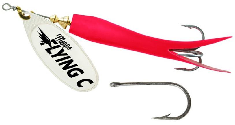 MEPP 7/8 FLYING C TREB/SGL RED/SILVER