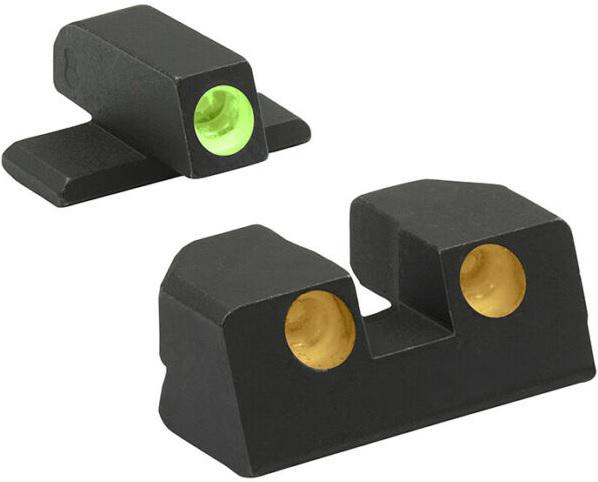 MEPROLIGHT FIXED NIGHT SIGHTS (SET) SPRINGFIELD XD 9/40 (GREEN-F/ORANGE-R)