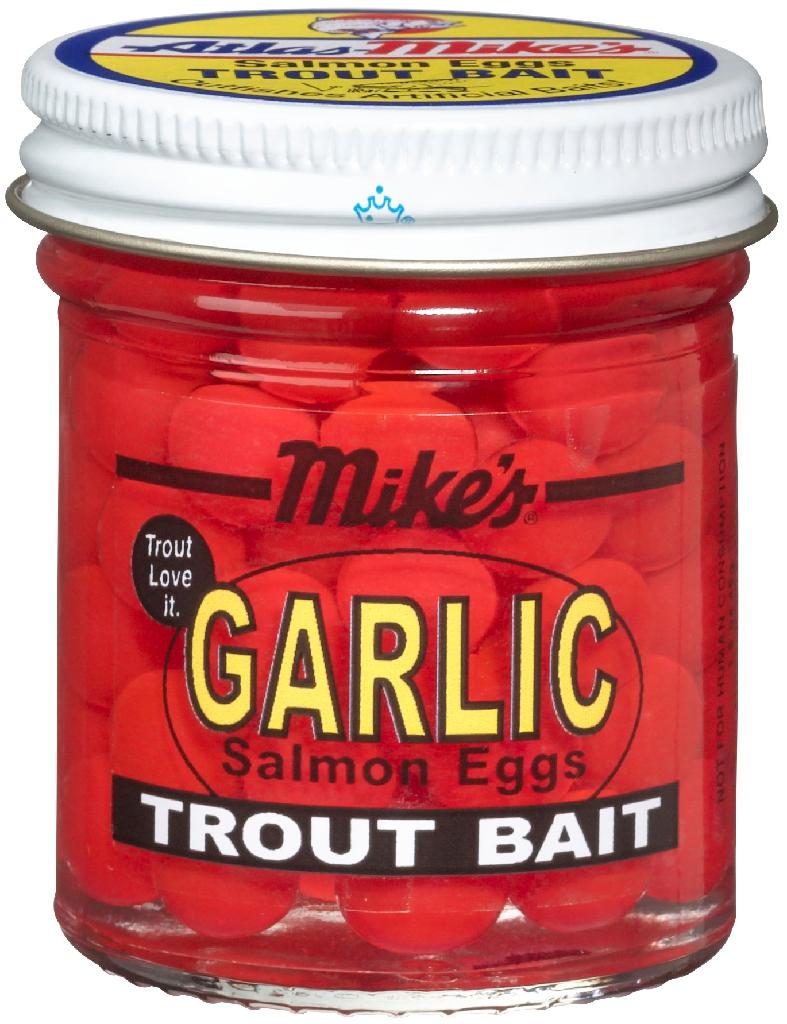 MIKE'S GARLIC SALMON EGGS  FL.RED - MIKE'S