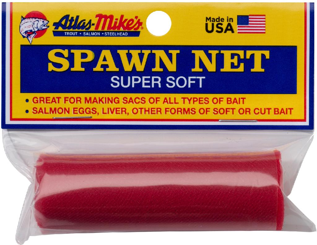 MIKE'S/ATLAS SPAWN NET 4'x16' ROLL  RED