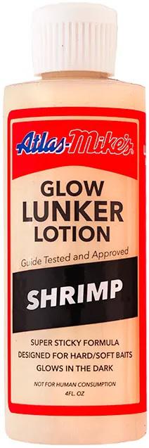 MIKE'S 4oz GLOW LUNKER LOTION  SHRIMP
