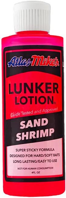 MIKE'S 4oz LUNKER LOTION SCENT SANDSHRMP
