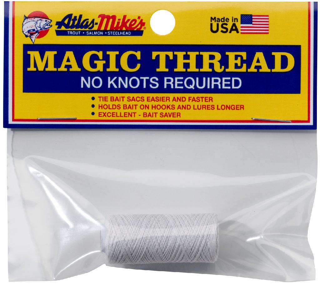 MIKE'S/ATLAS MAGIC THREAD 100'  WHITE