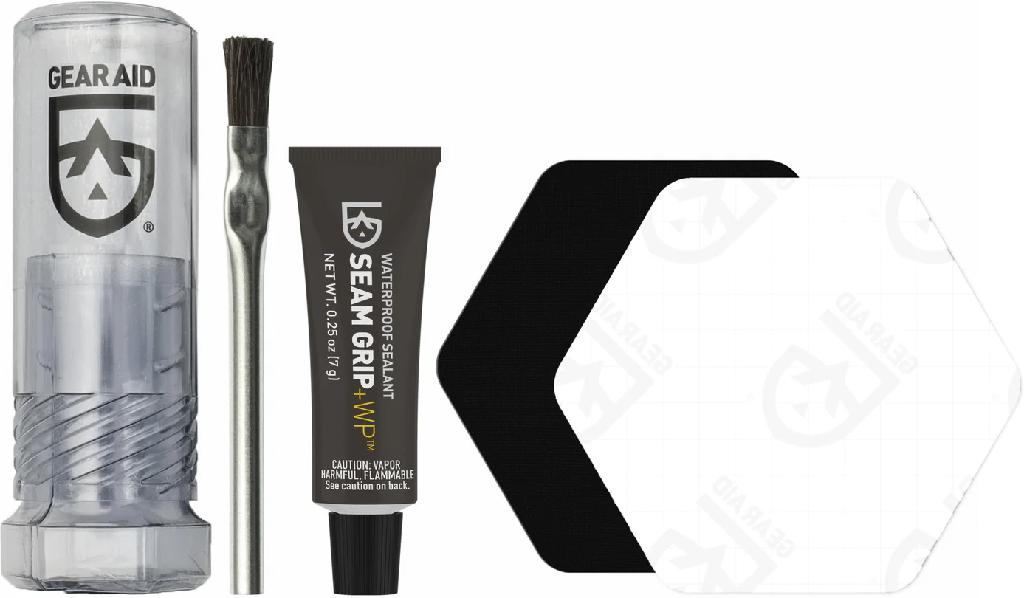 GEAR AID FIELD REPAIR KIT  FIX INSTANTLY NYLON  CANVAS  TEC FABRICS  VINY/RUBBER