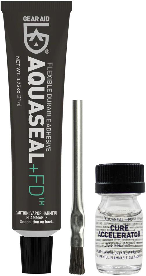GEAR AID AQUASEAL REPAIR ADHESIVE & CURE ACCELERATOR .75OZ COMBO