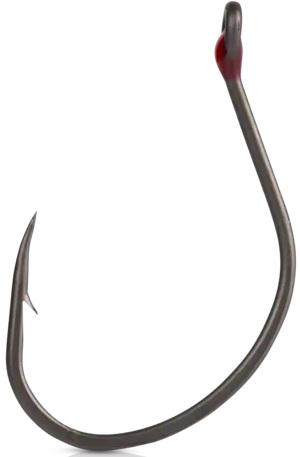 MUST APEX WIDE DROPSHOT HOOK 4(7) GREY TITANX COATING