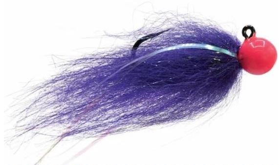 MUSTAD ADDICTED TAILOUT TWITCHER 1/2oz UV PINK-SENYO JOKER-MYSTIC PURPLE