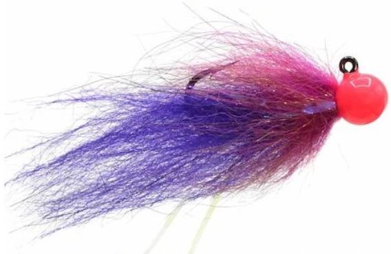 MUSTAD ADDICTED TAILOUT TWITCHER 3/4oz UV PINK-SENYO COPPER CANDY-MYSTIC PURPLE