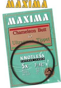 MAXIMA 6#   KNOTLESS TAPERED LEADER 7.5'