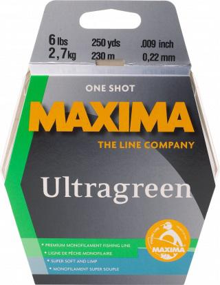MAXIMA 40LB ONE-SHOT SPOOL  U/GRN