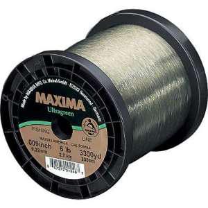 MAXIMA 2300 YRD SPOOL U/GRN  50 LB
