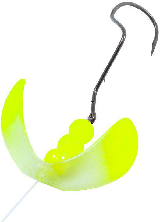 N.LAND BUTTERFLY BLADE SUPER DEATH #2 CLEAR TIP CHART W/60' SNELL