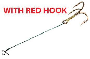 N.LAND STING'R TREBLE 3' CLIP-ON(3) RED