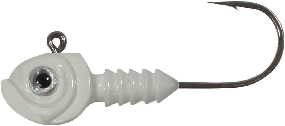 N.LAND SMELTINATOR JIG 3/8oz 2/0 HK (3) WHITE