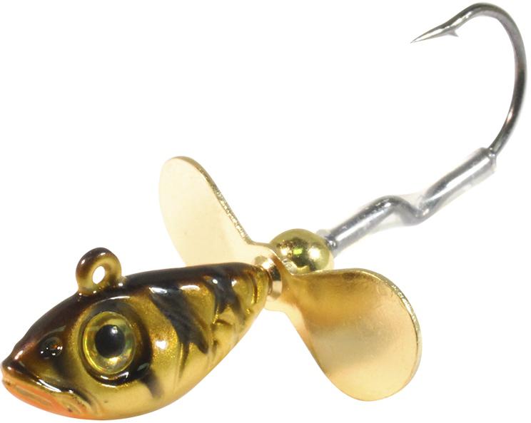 N.LAND UV WHISTLER JIG 1/2oz GRN PERCH