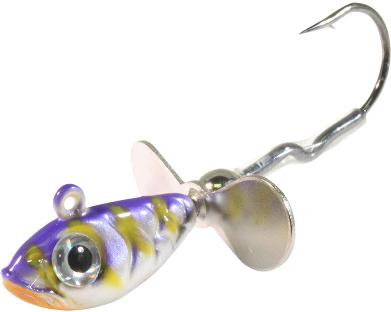 N.LAND UV WHISTLER JIG 1/2oz PURP TIGER