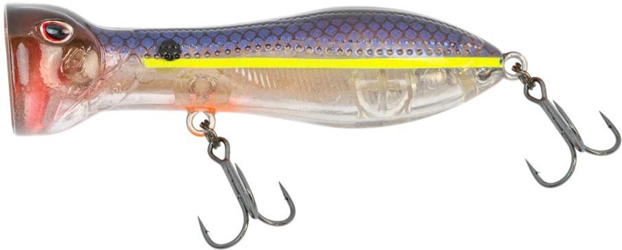 NOMAD CHUG NORRIS 72 AUTOTUNE TOPWATER 3' 3/8OZ-CHARTREUSE THREADFIN SHAD