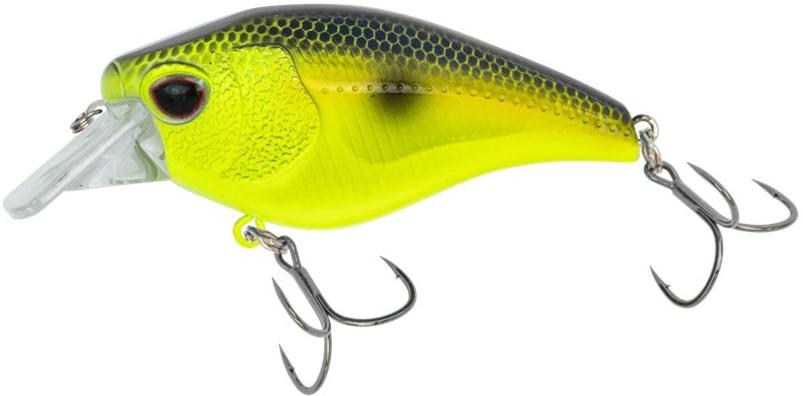 NOMAD ATLAS 70 SQUARE BILL CRANKBAIT 2-3/4' 3/4OZ-CHARTREUSE BLACK BACK