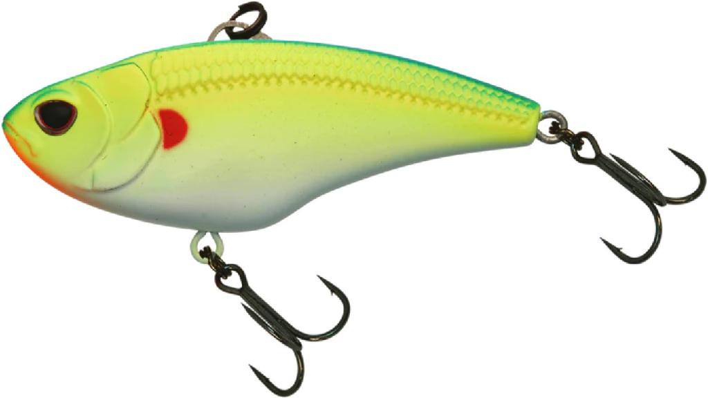 NOMAD SWIMTREX MAX 57 LIPLESS CRANKBAIT 2-1/4' 1/2OZ-CHARTREUSE BLUE BACK