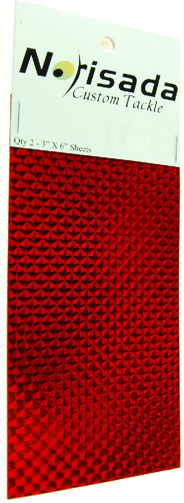 NORISADA BULK TAPE RED SCALE (2)3'X6' STRIPS