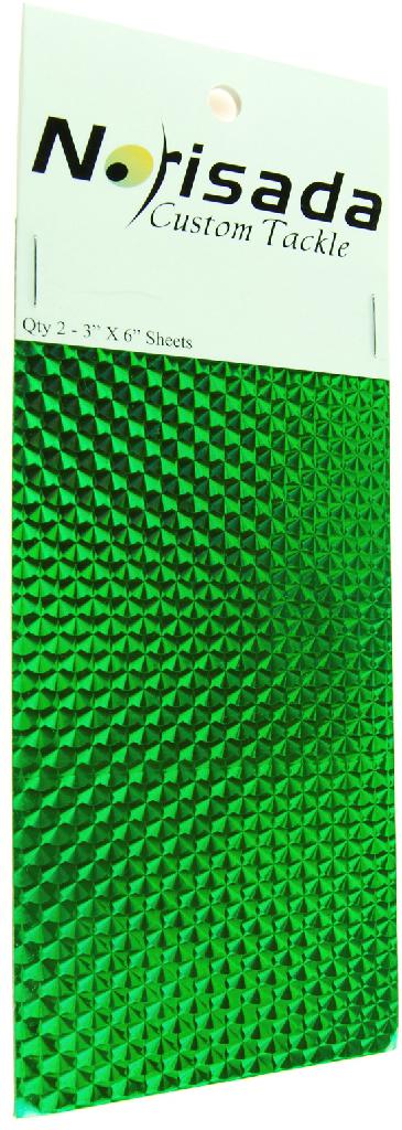 NORISADA BULK TAPE GREEN SCALE (2)3'X6' STRIPS