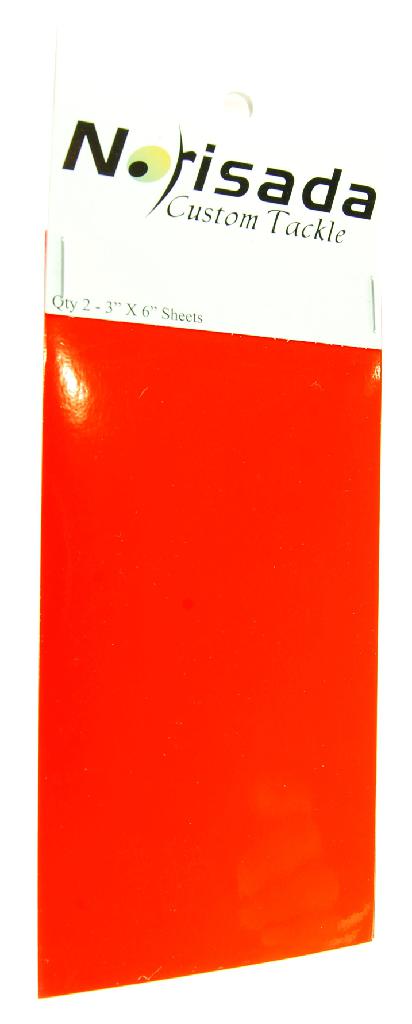 NORISADA BULK TAPE HOT ORANGE (2)3'X6' STRIPS