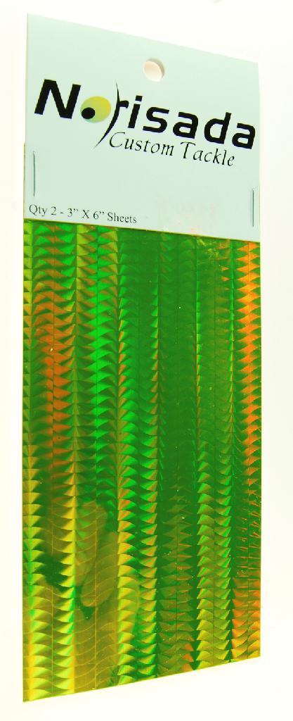 NORISADA BULK TAPE CHARTREUSE SIDEWINDER (2)3'X6' STRIPS