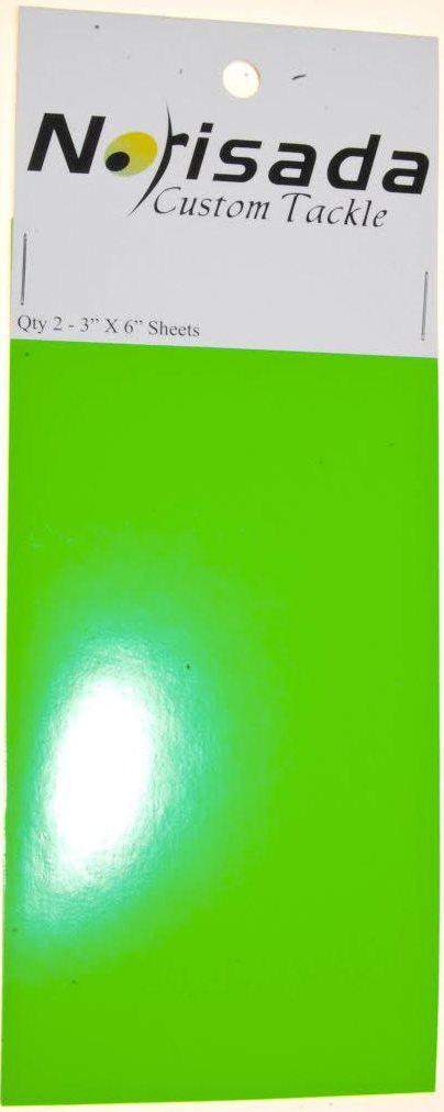 NORISADA BULK TAPE LIME GREEN (2)3'X6' STRIPS