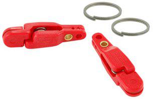 OFFSHORE PRO SNAP WEIGHT CLIP (2)  RED