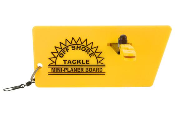 OFFSHORE MINI PLANER YELLOW (w/OR10 release bracket split ring clip)