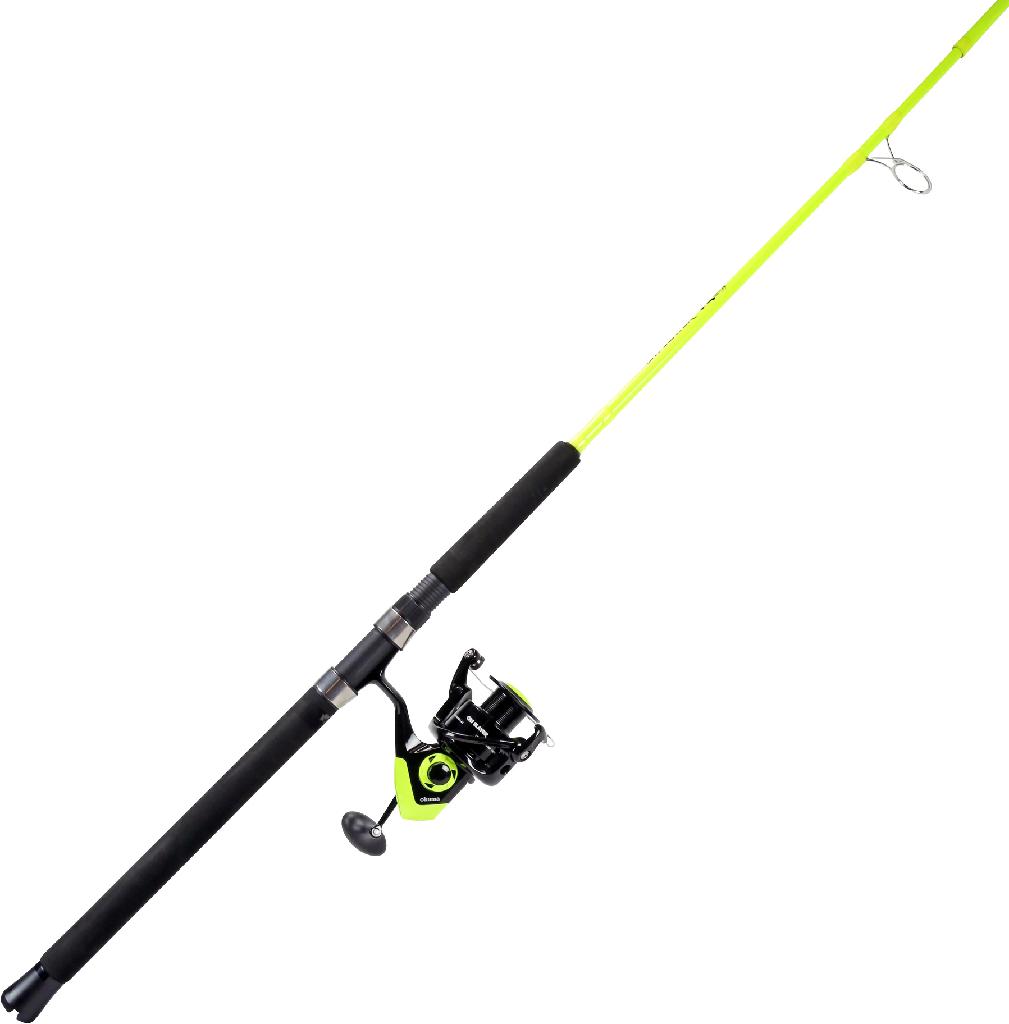 OKUMA CAT SLAYER SPIN COMBO 7'6'MH YLW 6000SZ REEL 2+1 BALL BEARING
