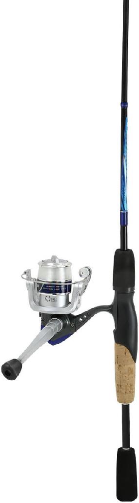 OKUMA CASCADE SPIN COMBO  2PC 5'6'ML 1BB F/DRAG GRAPH SPOOL  20 SIZE REEL - OKUMA