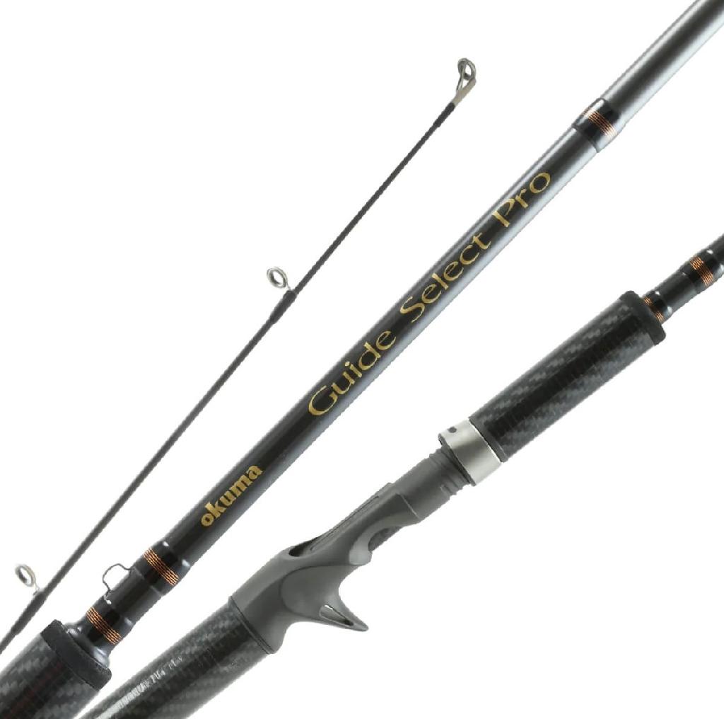 OKUMA GSP SH/SAL CAST ROD 2PC 8'2'MH (Carbon Grip  10-25 Line Wt 1/2-5oz Lure