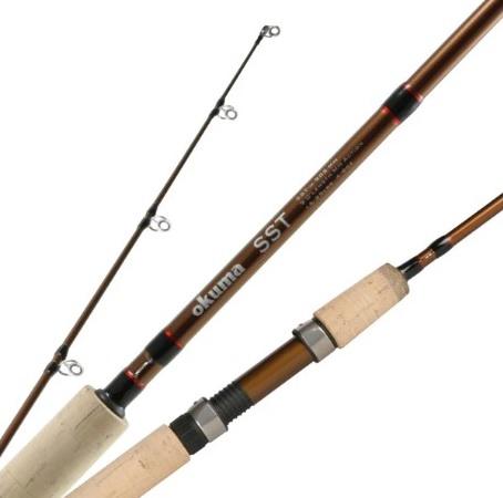 OKUMA SST SAL/SH SPIN ROD 2PC 8'6'ML (NEW GENERATION)
