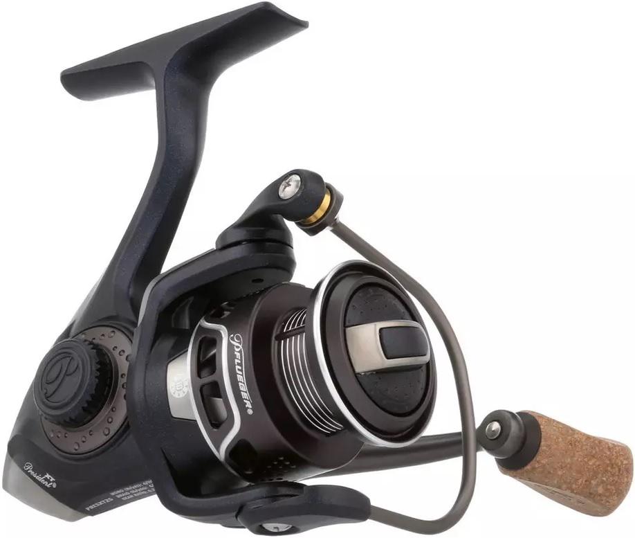 PFLU PRESIDENT XT SP40X SPIN REEL 230/10 F.DRAG 10BB 6:2:1 RATIO 10.1oz CORK KNOB