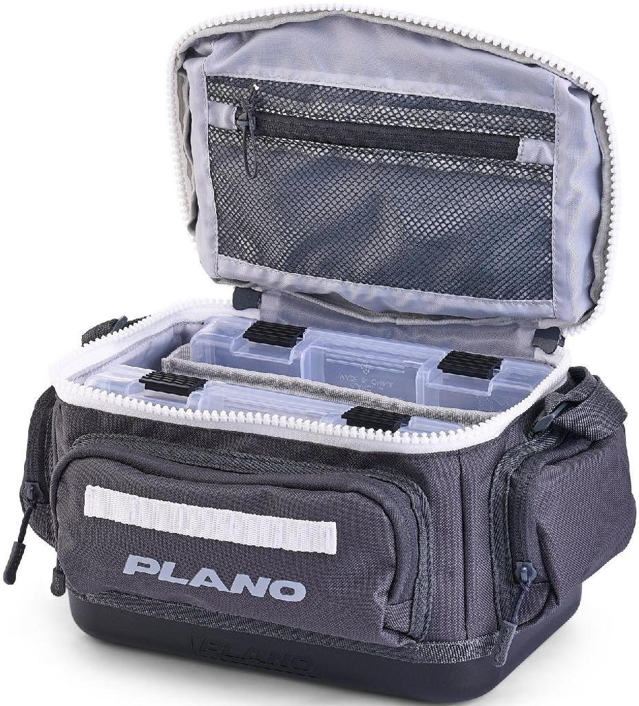 PLANO WEEKEND SERIES BAG W/2-3500'S GRAY 12.6'L x 7.87'W x 5.32' H