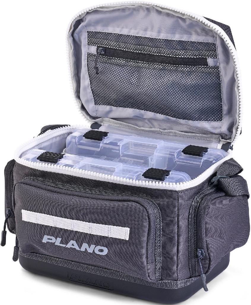 PLANO WEEKEND SERIES BAG W/2-3600'S GRAY 16.14'L x 9.84'W x 7.87' H