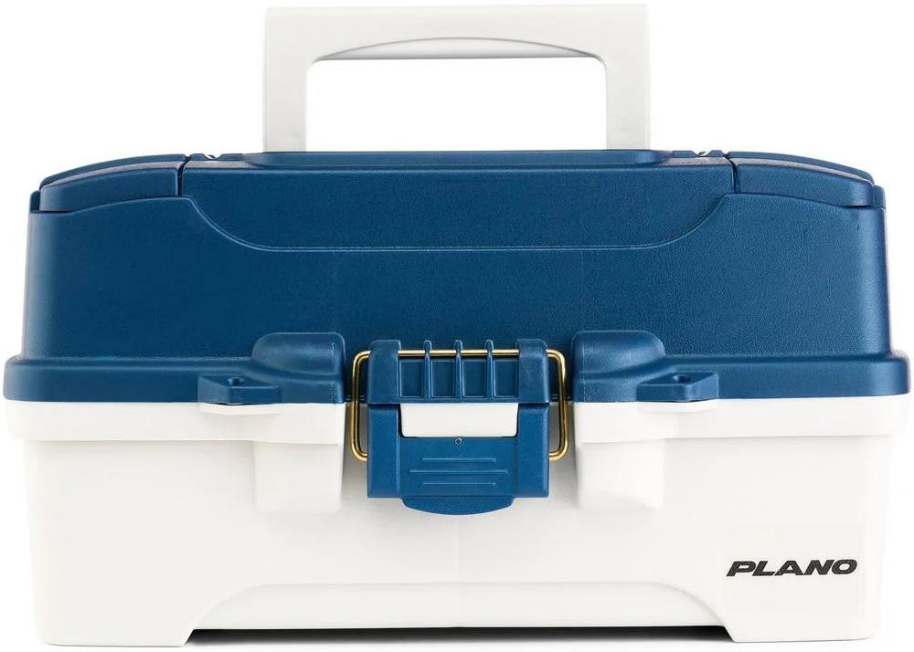 PLANO 6211 DLX 1-TRAY BOX BLUE/WHITE