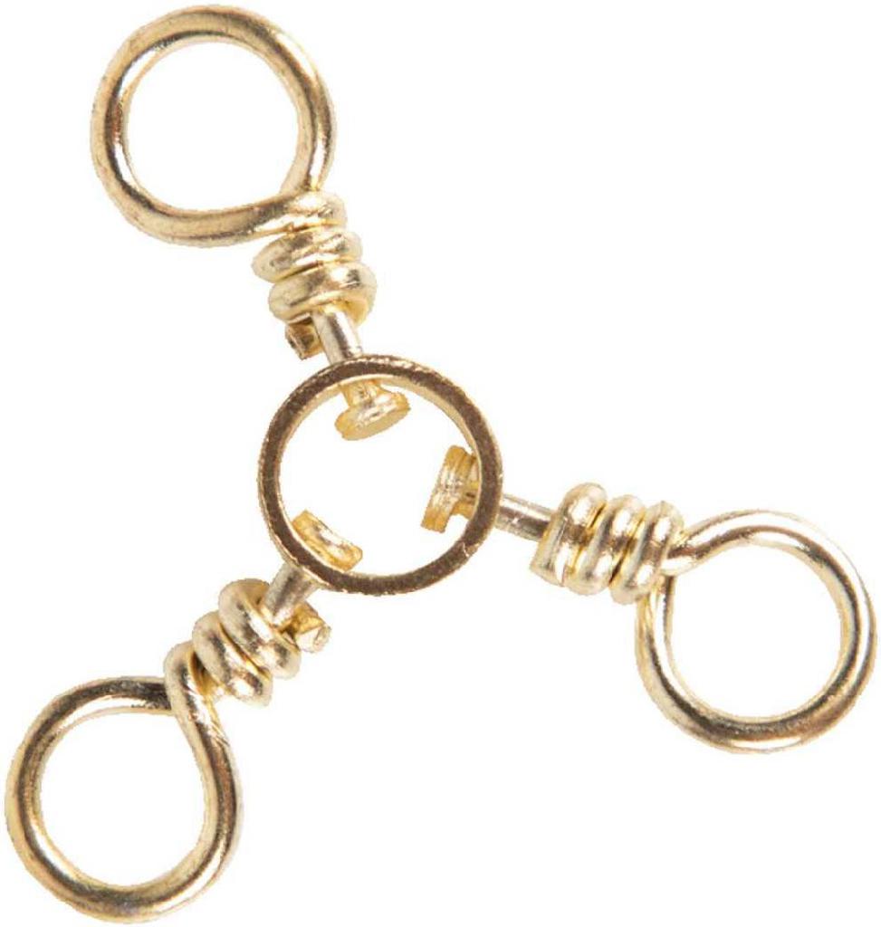 PUCCI 3-WAY BRASS SWIVEL SZ 3  (4)