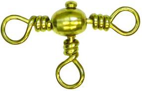 PUCCI BRASS CROSSLINE SWIVEL SZ 7  (7)