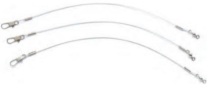 PUCCI 9' WIRE LEADER NYLON COATED(3) 30#