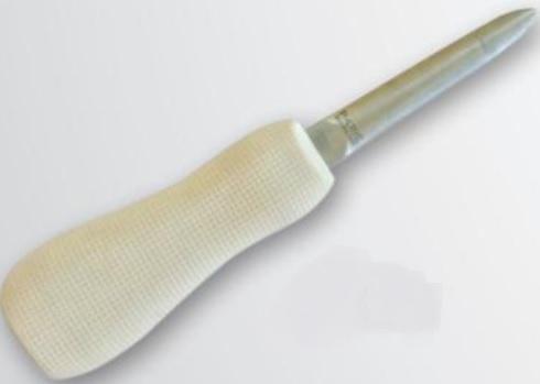 P-LINE 3' STAINLESS STEEL OYSTER KNIFE