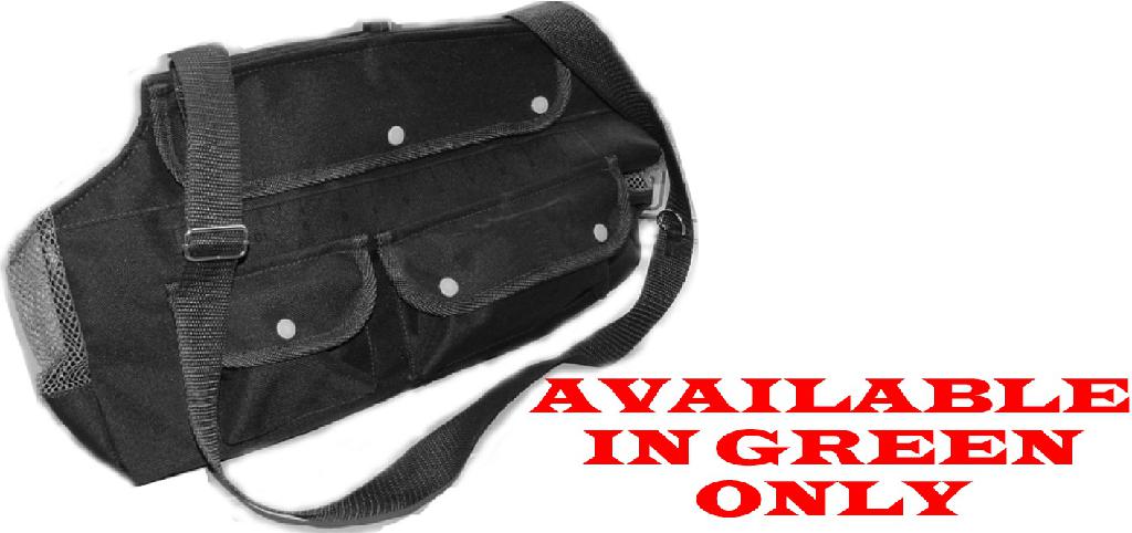 PUCCI GREEN CANVAS CREEL 15'X9'